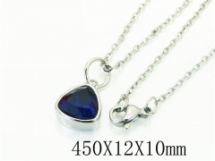 HY Wholesale Necklaces Stainless Steel 316L Jewelry Necklaces-HY15N0131LOB