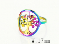 HY Wholesale Popular Rings Jewelry Stainless Steel 316L Rings-HY15R2383IKD