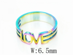 HY Wholesale Popular Rings Jewelry Stainless Steel 316L Rings-HY15R2317IKB