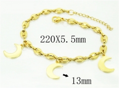 HY Wholesale Bracelets 316L Stainless Steel Jewelry Bracelets-HY66B0124OLE