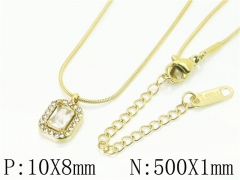 HY Wholesale Necklaces Stainless Steel 316L Jewelry Necklaces-HY59N0295MLS