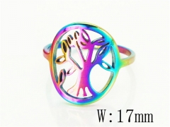 HY Wholesale Popular Rings Jewelry Stainless Steel 316L Rings-HY15R2386IKE