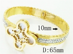 HY Wholesale Bangles Jewelry Stainless Steel 316L Fashion Bangle-HY64B1593HPS