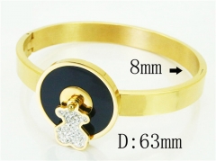 HY Wholesale Bangles Jewelry Stainless Steel 316L Fashion Bangle-HY64B1586IWW