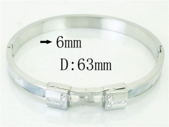 HY Wholesale Bangles Jewelry Stainless Steel 316L Fashion Bangle-HY64B1561HKC