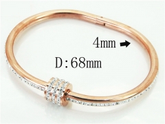 HY Wholesale Bangles Jewelry Stainless Steel 316L Fashion Bangle-HY14B0259HNF