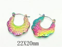 HY Wholesale Earrings 316L Stainless Steel Earrings-HY70E1241LZ