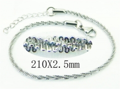 HY Wholesale Bracelets 316L Stainless Steel Jewelry Bracelets-HY70B0520IL