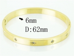 HY Wholesale Bangles Jewelry Stainless Steel 316L Fashion Bangle-HY14B0261HHS