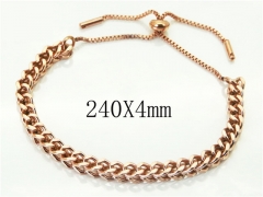 HY Wholesale Bracelets 316L Stainless Steel Jewelry Bracelets-HY19B1071PQ