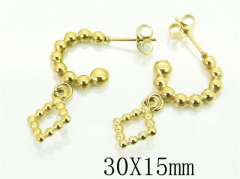 HY Wholesale Earrings 316L Stainless Steel Earrings-HY70E1185MQ