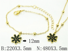 HY Wholesale Stainless Steel 316L Necklaces Bracelets Sets-HY91S1433HIE