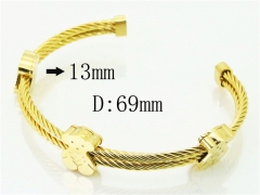 HY Wholesale Bangles Jewelry Stainless Steel 316L Fashion Bangle-HY52B0092HMS