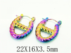 HY Wholesale Earrings 316L Stainless Steel Earrings-HY70E1276LF