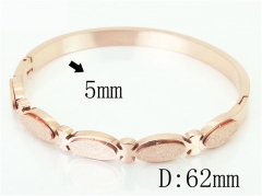 HY Wholesale Bangles Jewelry Stainless Steel 316L Fashion Bangle-HY19B1031HMA