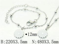 HY Wholesale Stainless Steel 316L Necklaces Bracelets Sets-HY91S1420HSS