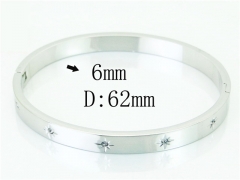 HY Wholesale Bangles Jewelry Stainless Steel 316L Fashion Bangle-HY14B0260HQQ