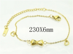 HY Wholesale Bracelets 316L Stainless Steel Jewelry Bracelets-HY19B1064NB