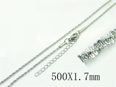 HY Wholesale Necklaces Stainless Steel 316L Jewelry Necklaces-HY70N0647JL