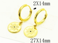 HY Wholesale Earrings 316L Stainless Steel Earrings-HY06E0352NX