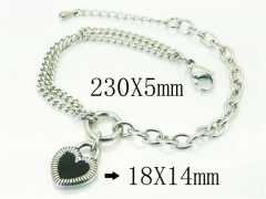 HY Wholesale Bracelets 316L Stainless Steel Jewelry Bracelets-HY59B0264NE