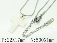 HY Wholesale Necklaces Stainless Steel 316L Jewelry Necklaces-HY59N0259LLQ