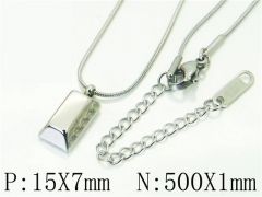 HY Wholesale Necklaces Stainless Steel 316L Jewelry Necklaces-HY59N0269LLA