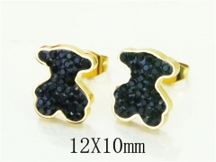 HY Wholesale Earrings 316L Stainless Steel Earrings-HY32E0372NLZ