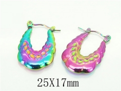 HY Wholesale Earrings 316L Stainless Steel Earrings-HY70E1236LV