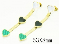 HY Wholesale Earrings 316L Stainless Steel Earrings-HY32E0360HWL