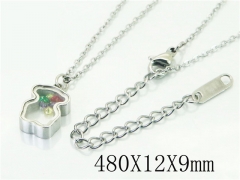 HY Wholesale Necklaces Stainless Steel 316L Jewelry Necklaces-HY19N0485NE