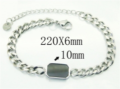 HY Wholesale Bracelets 316L Stainless Steel Jewelry Bracelets-HY19B1048OV