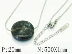 HY Wholesale Necklaces Stainless Steel 316L Jewelry Necklaces-HY59N0268LLS