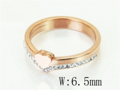 HY Wholesale Popular Rings Jewelry Stainless Steel 316L Rings-HY19R1172HCC