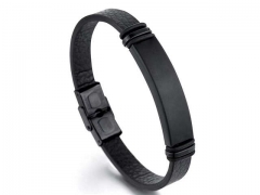 HY Wholesale Leather Bracelets Jewelry Popular Leather Bracelets-HY0143B0178