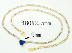 HY Wholesale Necklaces Stainless Steel 316L Jewelry Necklaces-HY59N0321HHF