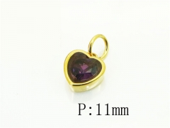 HY Wholesale Pendant 316L Stainless Steel Jewelry Pendant-HY15P0601KOQ