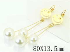 HY Wholesale Earrings 316L Stainless Steel Popular Jewelry Earrings-HY60E1189JG