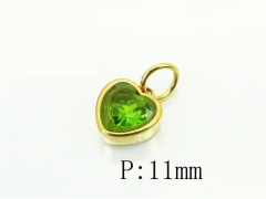 HY Wholesale Pendant 316L Stainless Steel Jewelry Pendant-HY15P0599KOC