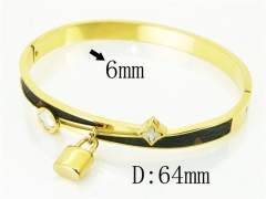 HY Wholesale Bangles Jewelry Stainless Steel 316L Fashion Bangle-HY32B0764HKA