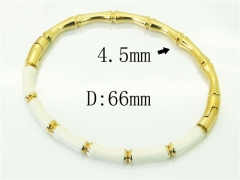 HY Wholesale Bangles Jewelry Stainless Steel 316L Fashion Bangle-HY12B0325HLL