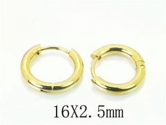 HY Wholesale Earrings 316L Stainless Steel Popular Jewelry Earrings-HY72E0022H5