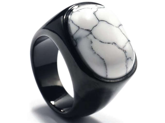 HY Wholesale Rings Jewelry 316L Stainless Steel Popular RingsHY0143R0276