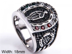 HY Wholesale Rings Jewelry 316L Stainless Steel Popular RingsHY0143R0661