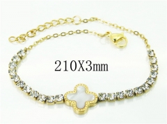 HY Wholesale Bracelets 316L Stainless Steel Jewelry Bracelets-HY34B0060MQ