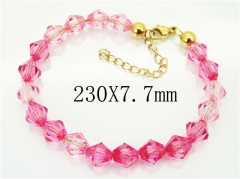 HY Wholesale Bracelets 316L Stainless Steel Jewelry Bracelets-HY91B0399JLQ