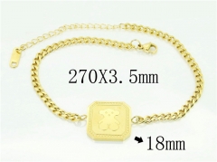 HY Wholesale Bracelets 316L Stainless Steel Jewelry Bracelets-HY80B1613ML