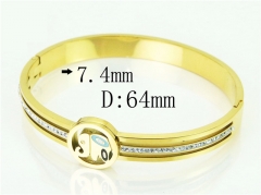 HY Wholesale Bangles Jewelry Stainless Steel 316L Fashion Bangle-HY32B0812HJD