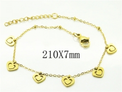 HY Wholesale Bracelets 316L Stainless Steel Jewelry Bracelets-HY34B0112JNA