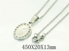 HY Wholesale Necklaces Stainless Steel 316L Jewelry Necklaces-HY74N0057LS